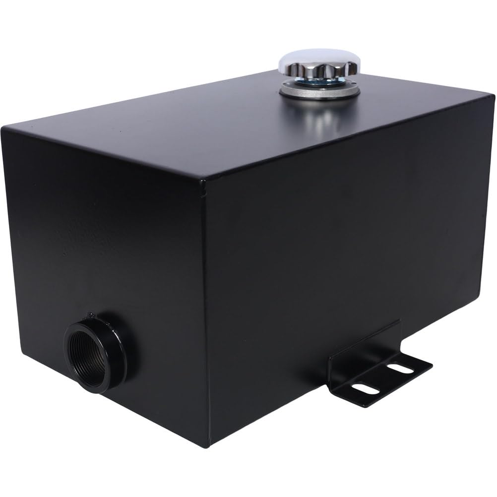 5-Gallon Hydraulic Reservoir Tank, 14-Gauge Steel, Black Powder-Coated H2541