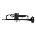 Bb Trumpet Set Brass Wind Instrument with Mouthpiece and Case K940