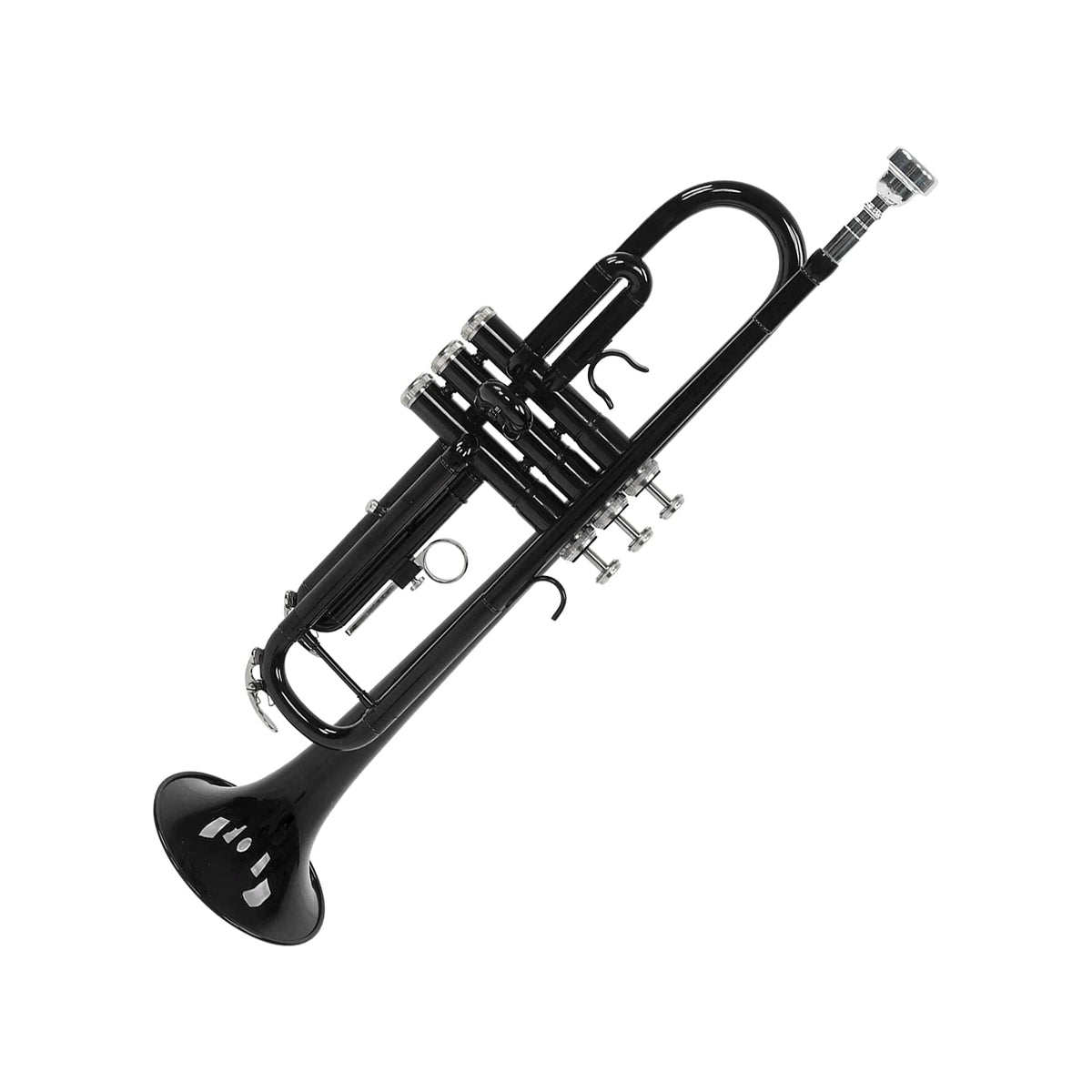 Bb Trumpet Set Brass Wind Instrument with Mouthpiece and Case K940