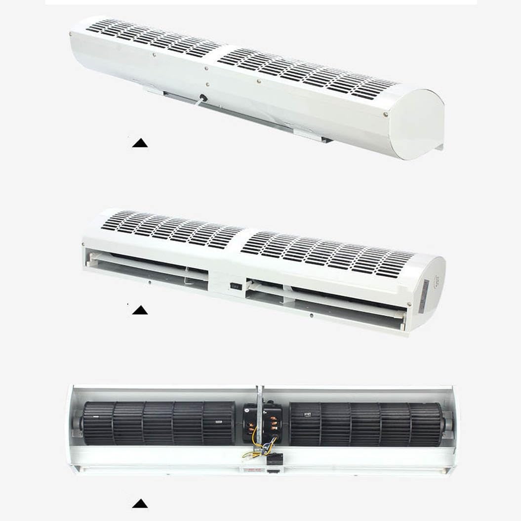 Over Door Air Curtain 60cm 2 Wind Speeds Remote Control G158605