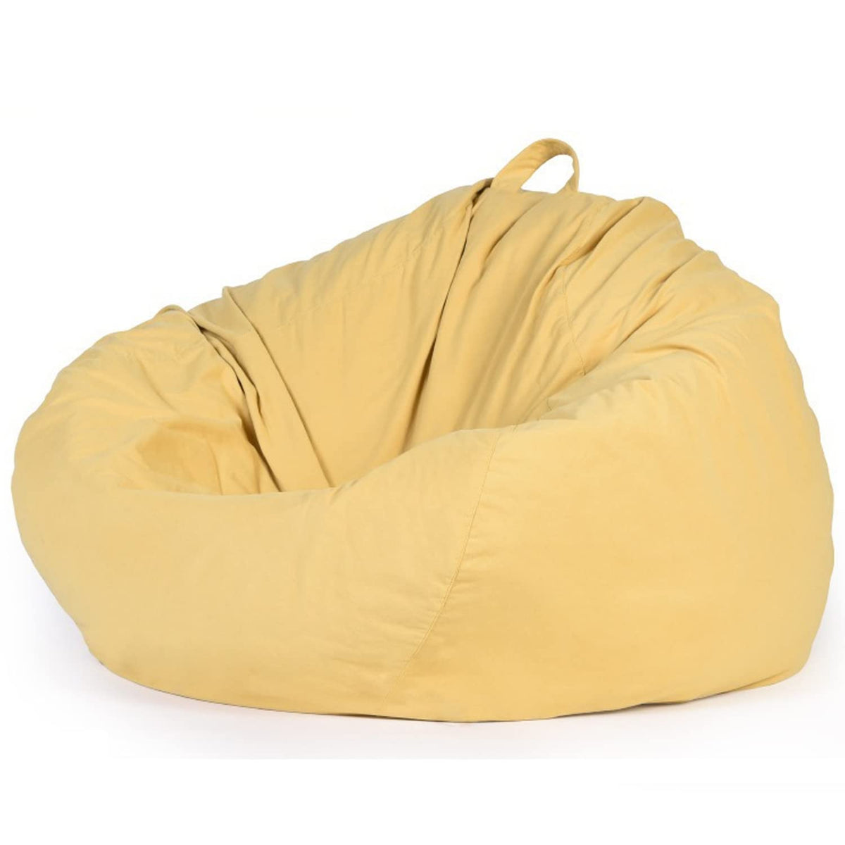 Yellow Washable Bean Bag Chair Cover E384898