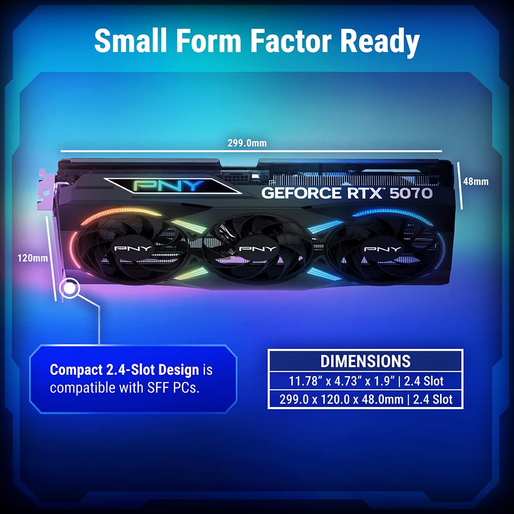 NVIDIA GeForce RTX 5070 Triple-Fan Graphics Card B662