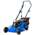 15" Corded Electric Push Mower with 35L Grass Bag V8598