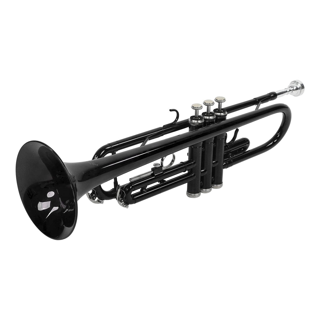 Bb Trumpet Set Brass Wind Instrument with Mouthpiece and Case K940