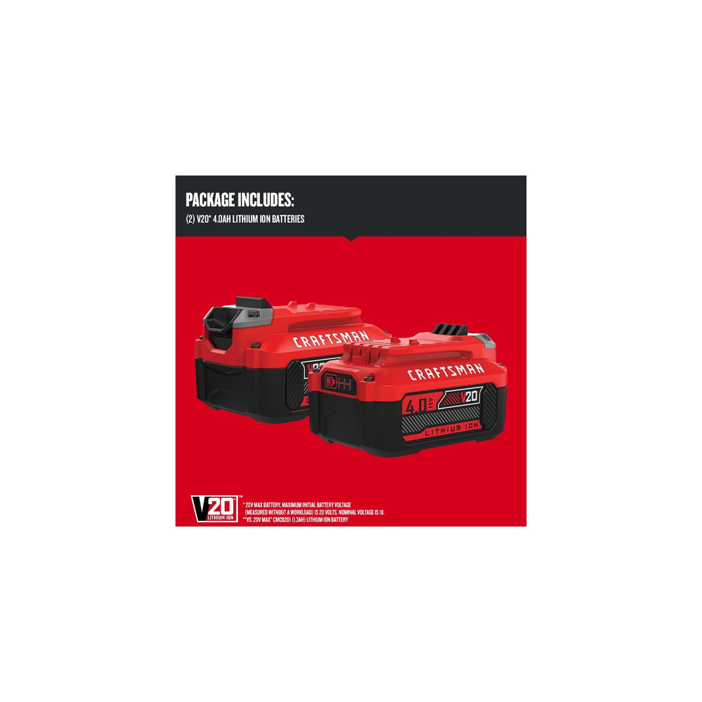 Lithium Ion Power Tool Battery 2-Pack V5390