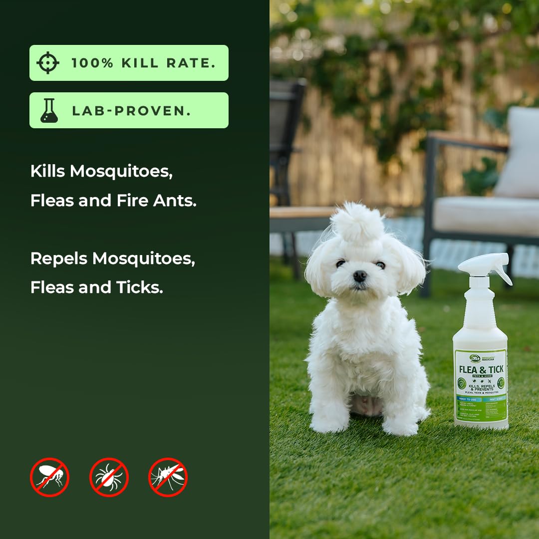 Lemongrass Flea Tick Mosquito Spray 16 OZ T520