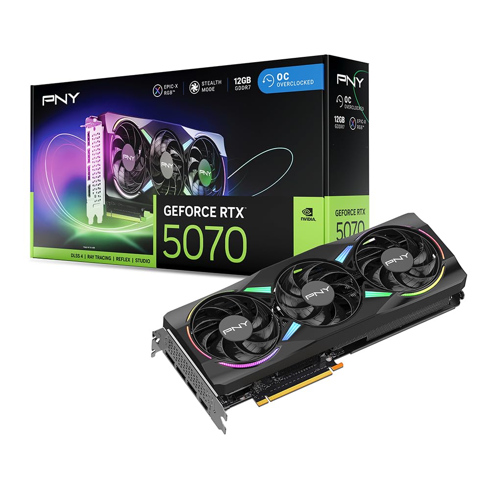 NVIDIA GeForce RTX 5070 Triple-Fan Graphics Card B662