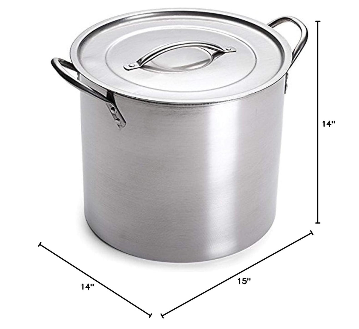 5 Gallon Stainless Steel Stock Pot with Lid Q718