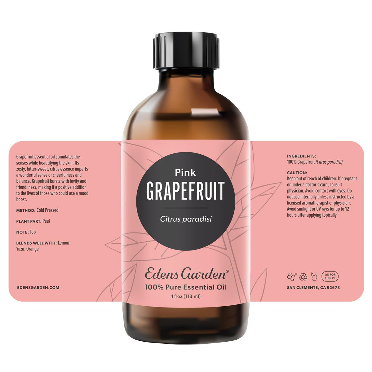 Grapefruit-Pink Essential Oil 118 ml (4 fl oz) C44414