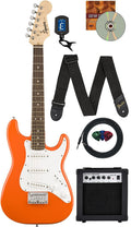 3/4-Size Mini Strat Electric Guitar with Amplifier A3827