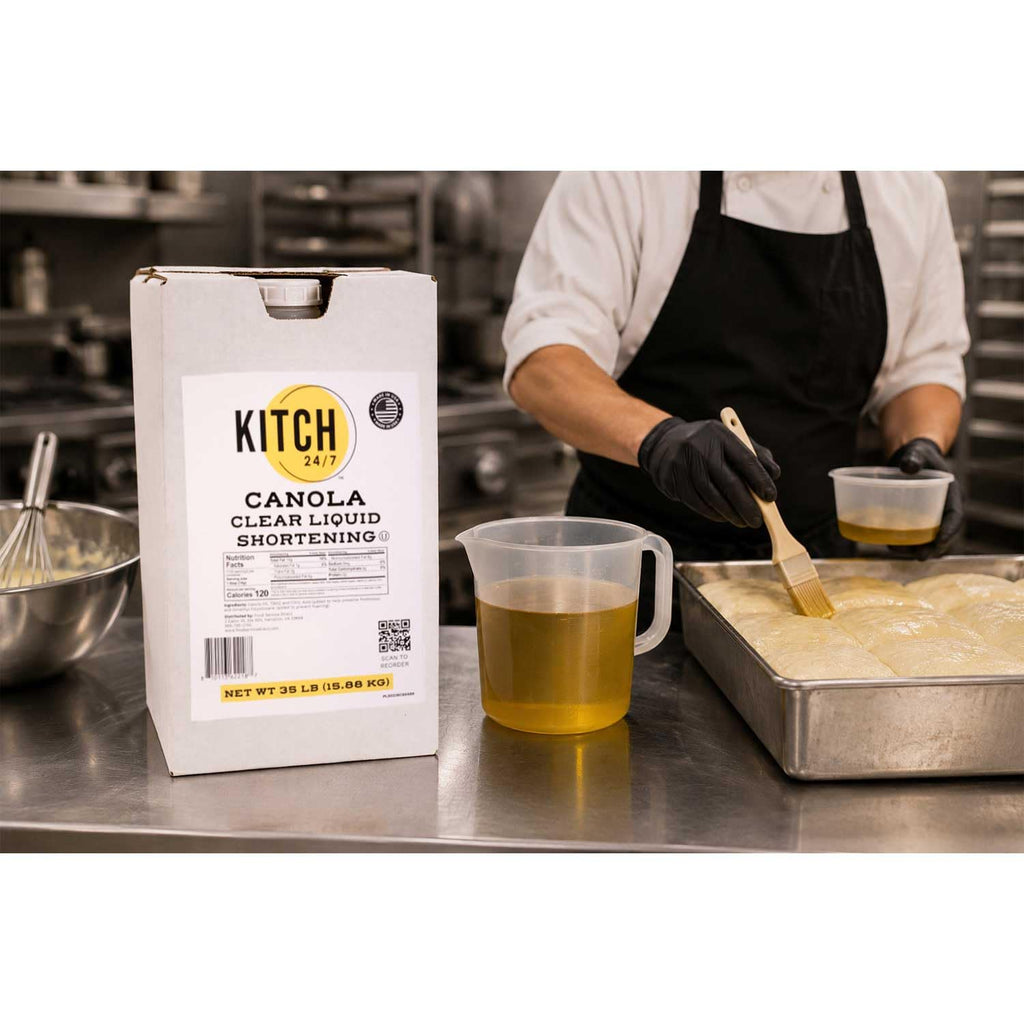 Canola Clear Liquid Shortening 35 lb Bulk Z89405
