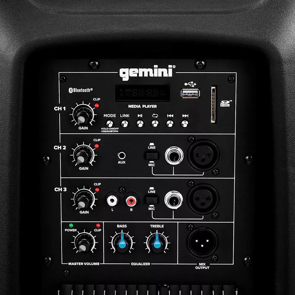 Powered PA Speakers System with Bluetooth E325