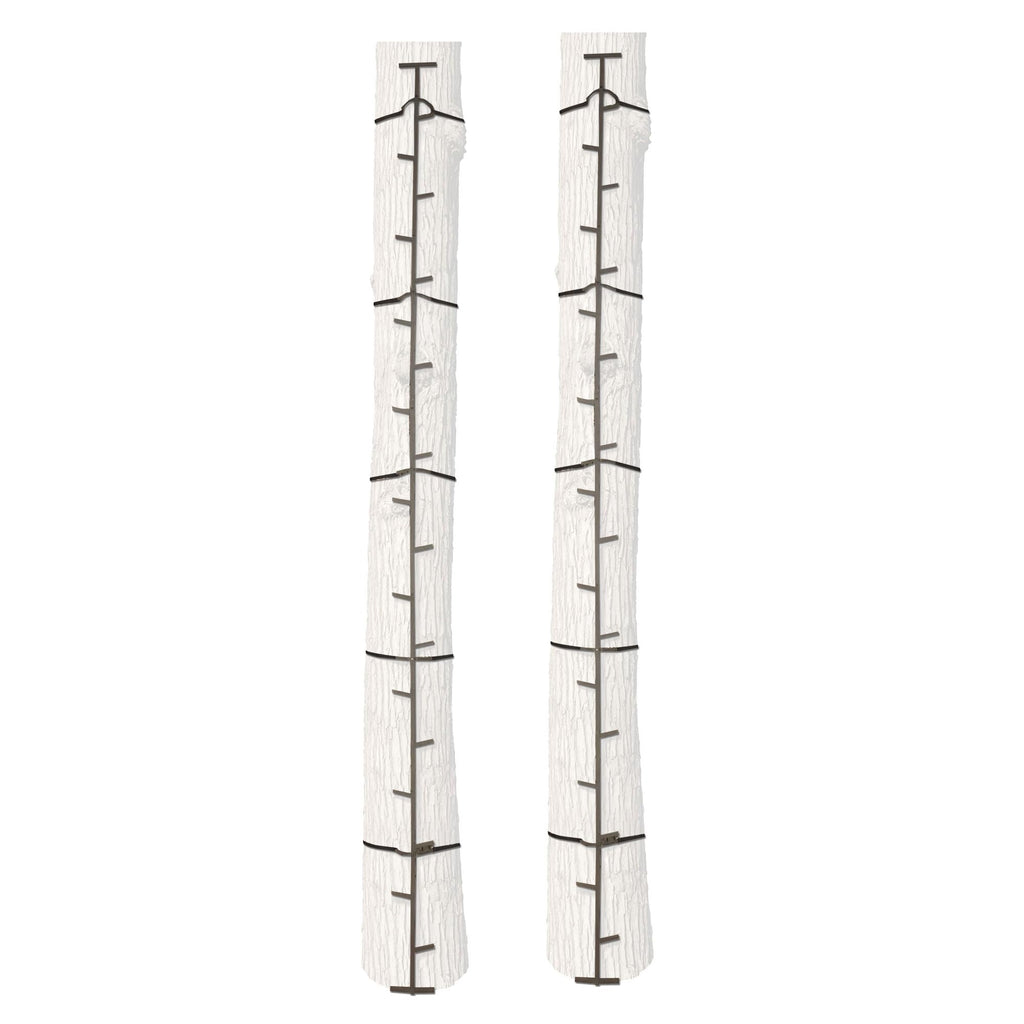 20 Feet Tall Steel Tree Climbing System (2 Pack) G55235