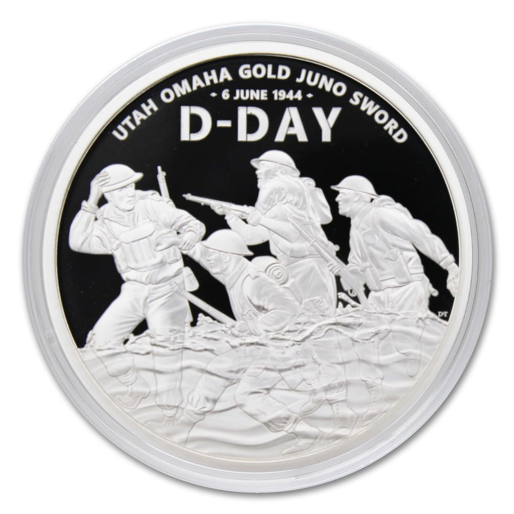 1 oz Silver D-Day 80th Anniversary Coin K34169