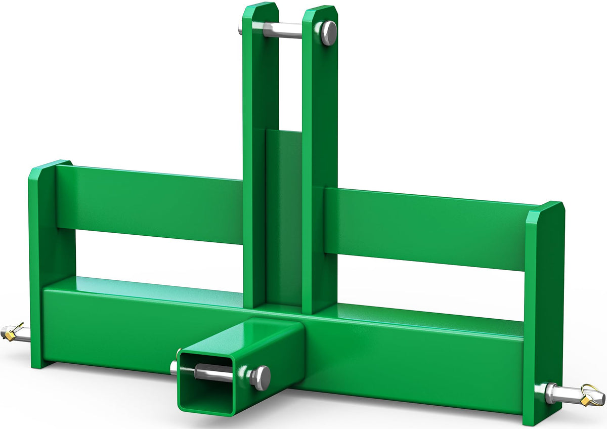 3 Point Hitch Receiver with Suitcase Weight Brackets Category 1 Z364799