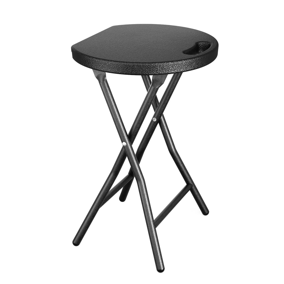Black Folding Stool with Handle A996816