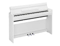 White 88-Key Weighted Digital Piano with 3-Pedal Unit P66612