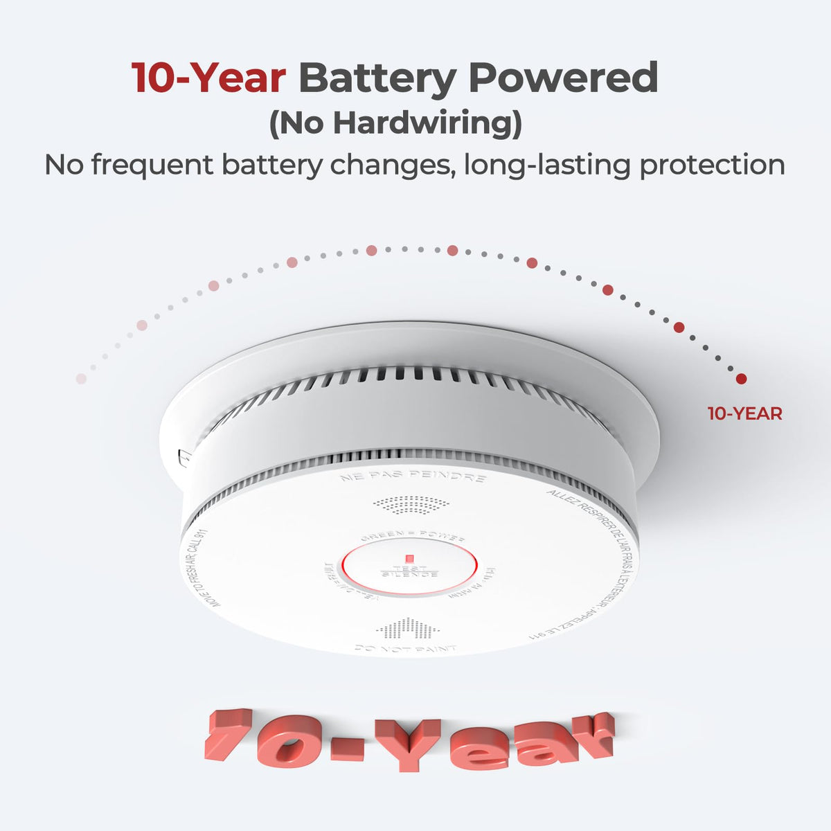 Smoke and Carbon Monoxide Detector Combo 1 Pack F64783