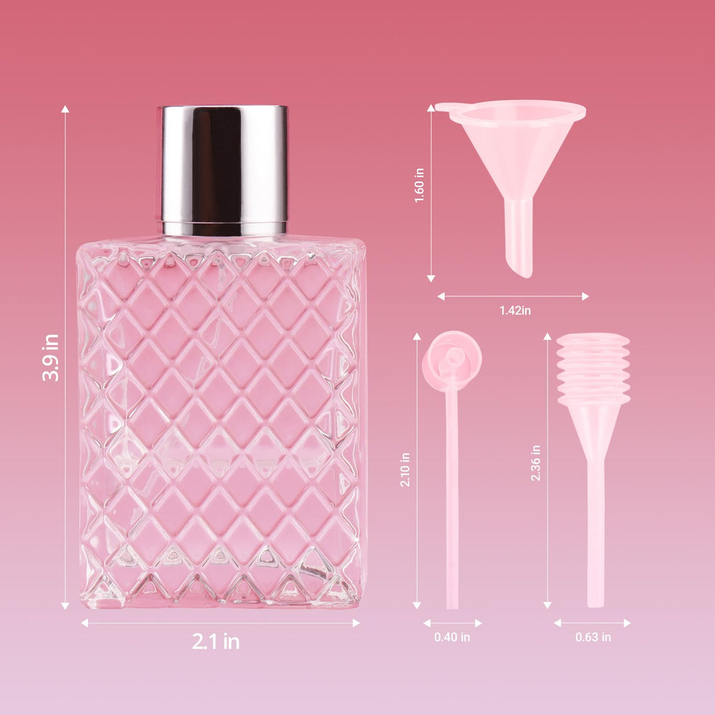 50ml Glass Perfume Bottles Empty Refillable O398575