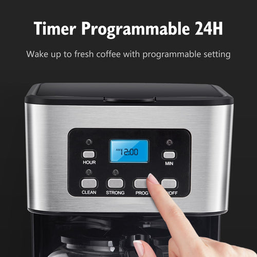 12-Cup Programmable Coffee Maker L717