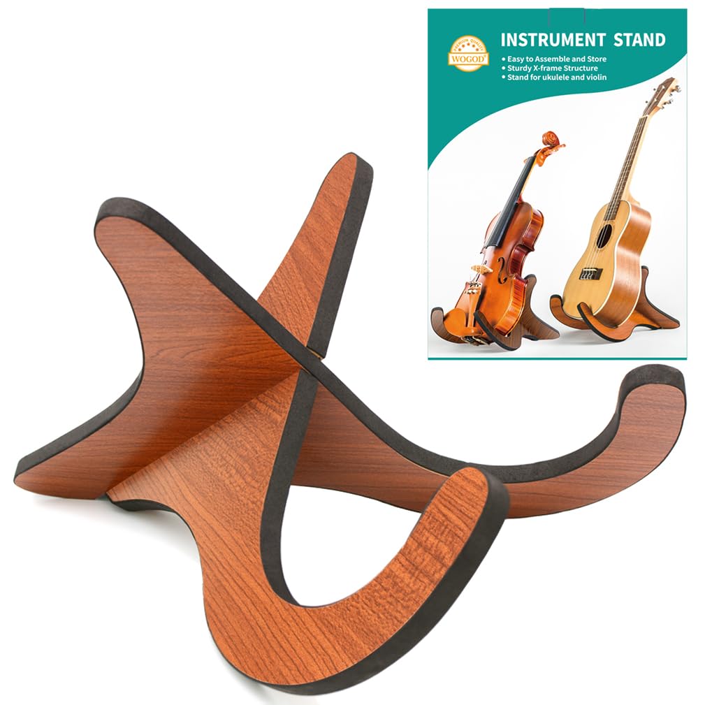 Folding Wood Ukulele Stand K116589