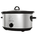 7-Quart Oval Stainless-Steel Slow Cooker M7481