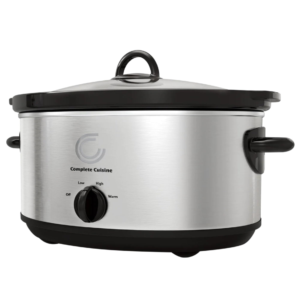 7-Quart Oval Stainless-Steel Slow Cooker M7481