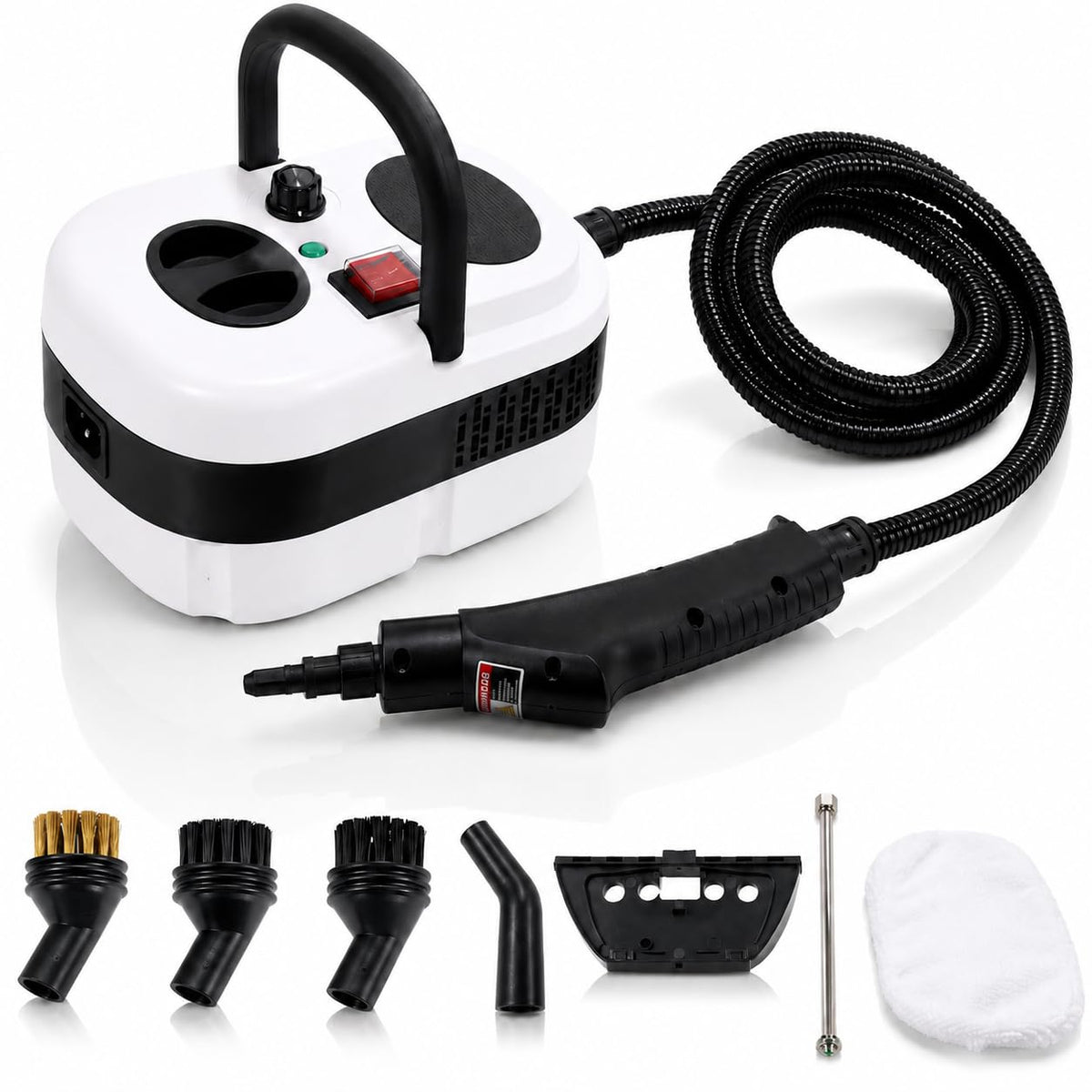 Handheld Steam Cleaner with 10-Piece Accessory Kit I8343
