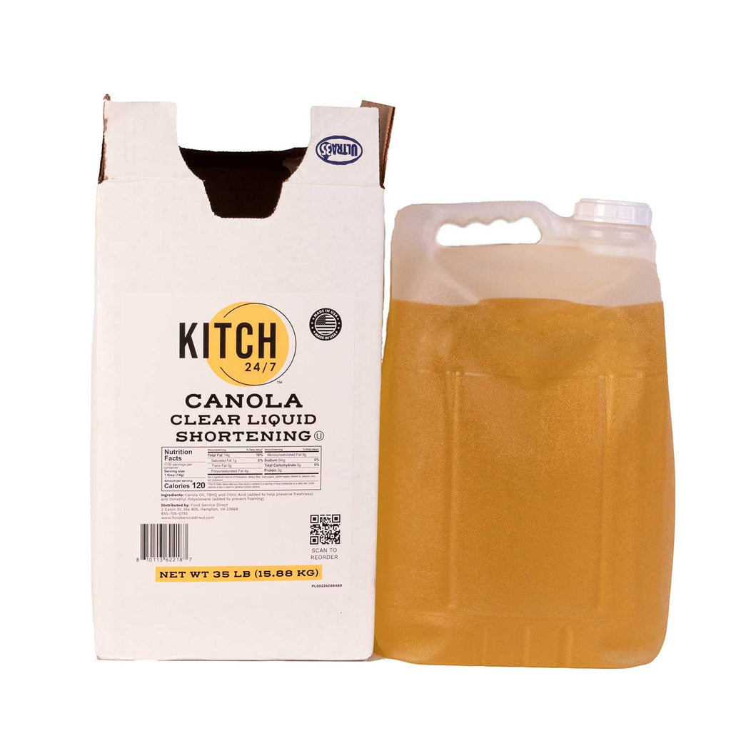 Canola Clear Liquid Shortening 35 lb Bulk Z89405