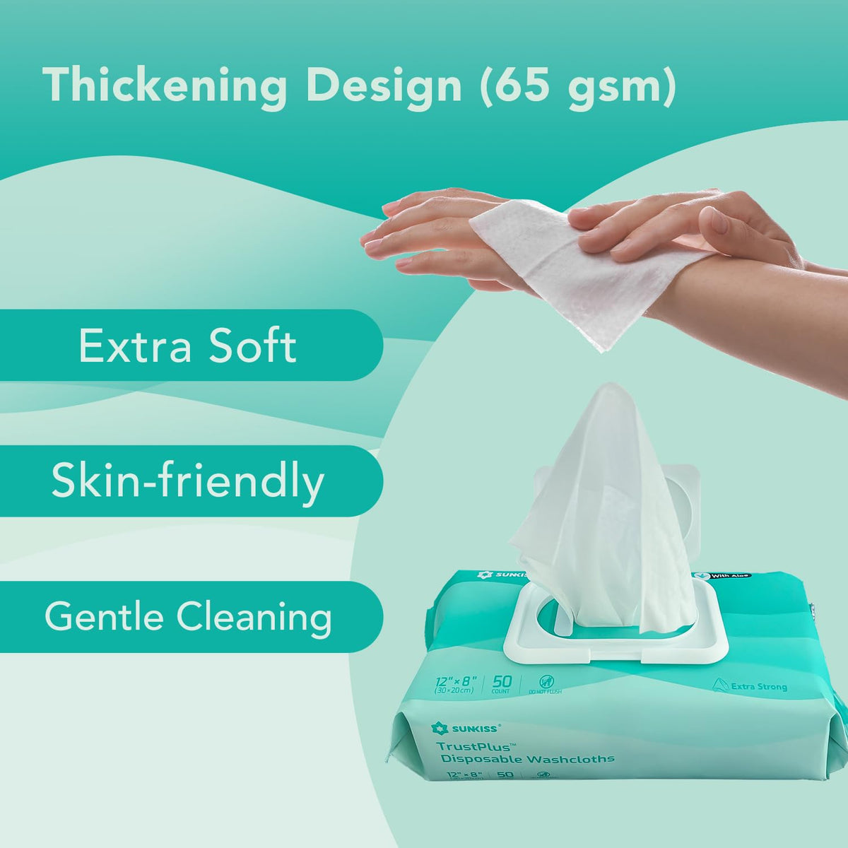 Adult Diapers Large 60 Count & Wet Wipes 200 Count Bundle R939