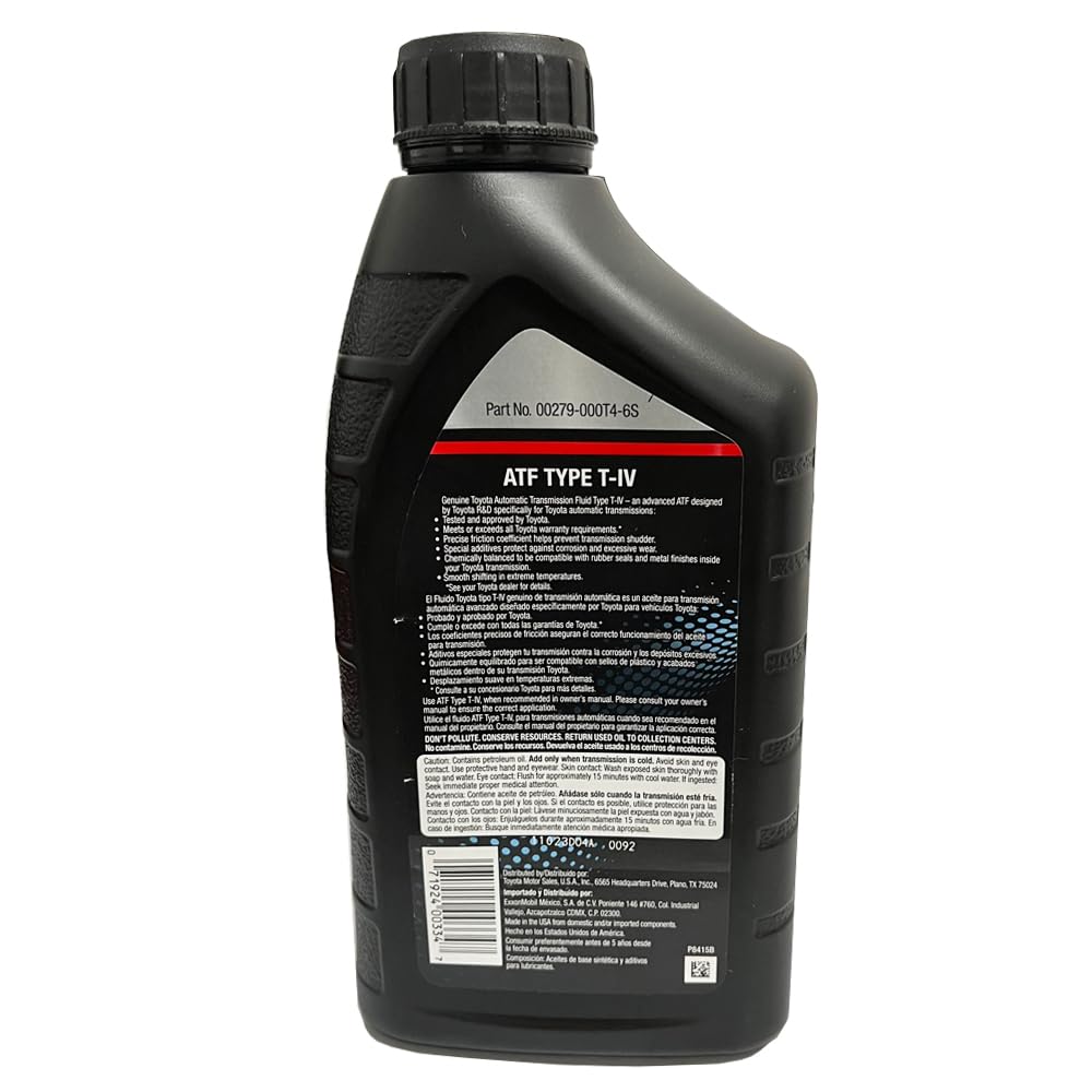 OEM Type-4 Transmission Fluid 4 Quarts J193
