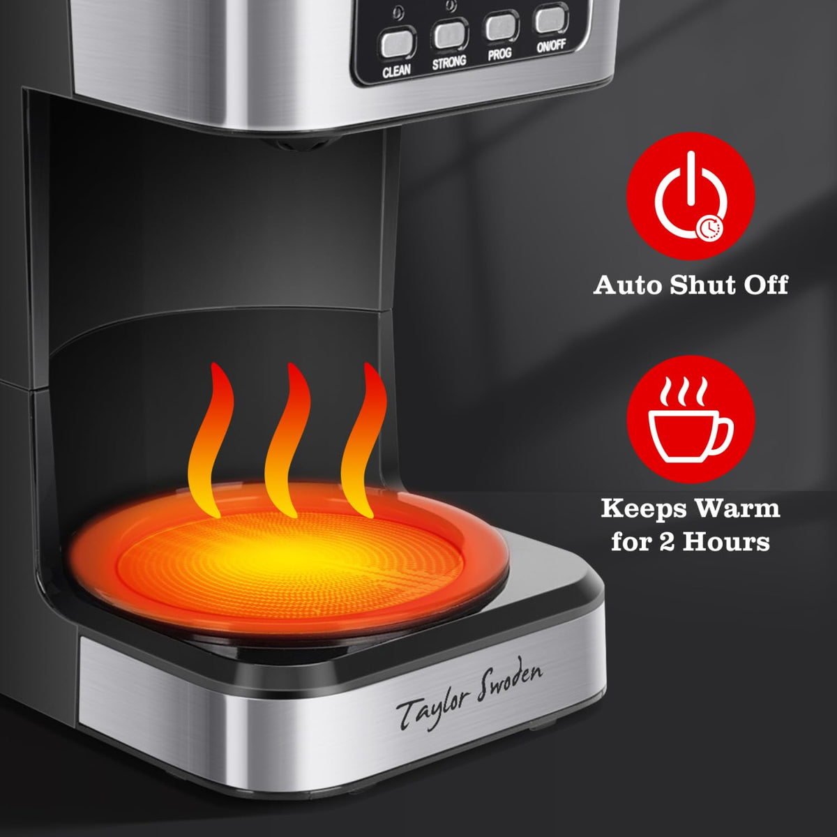 12-Cup Programmable Coffee Maker L717