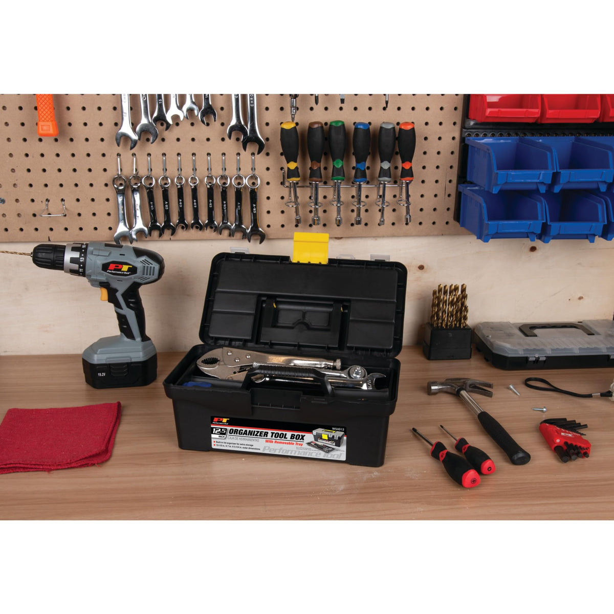 Heavy Duty Plastic Organizer Tool Box V33983