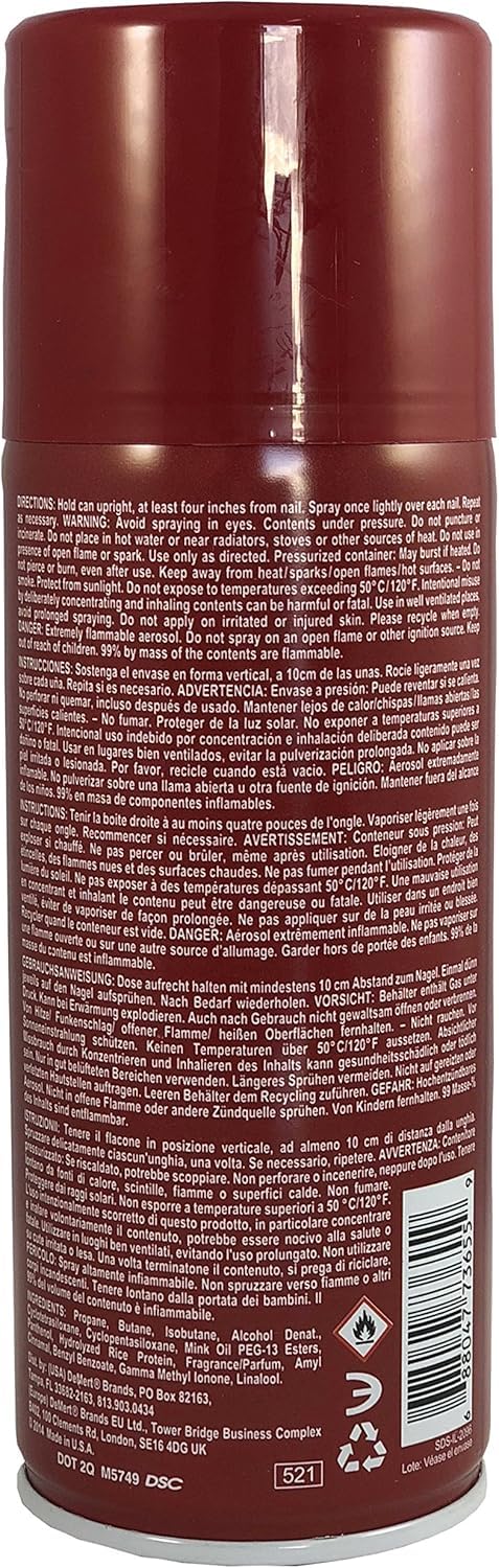 Nail Enamel Dryer Finishing Spray W929837