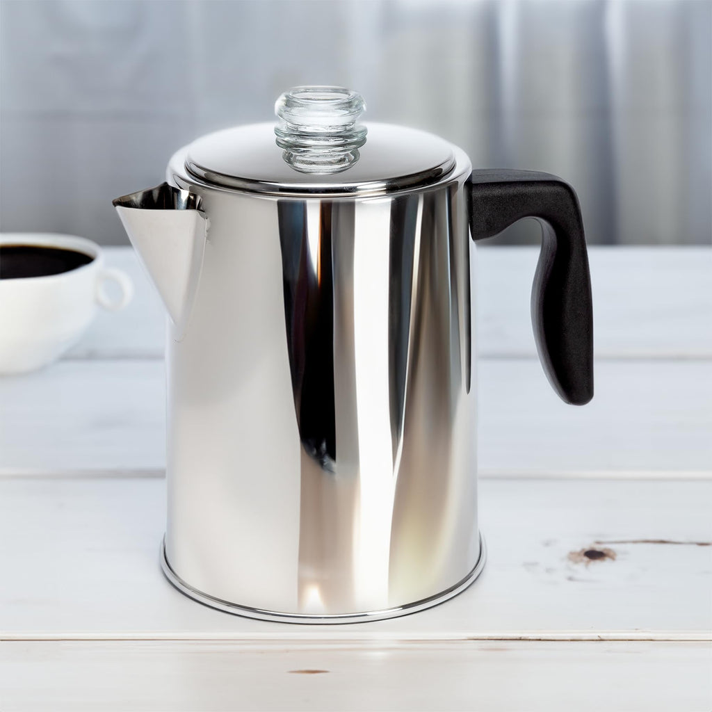 Stainless Steel 8 Cup Stovetop Coffee Percolator H901