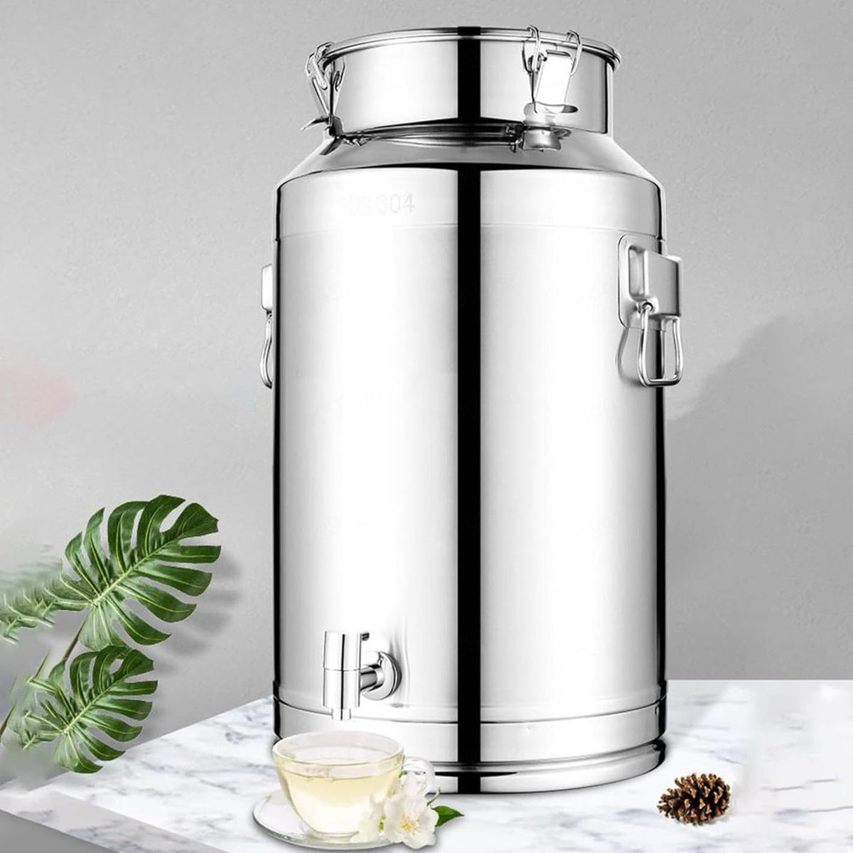 5L Stainless Steel Water Container with Tap Z6893