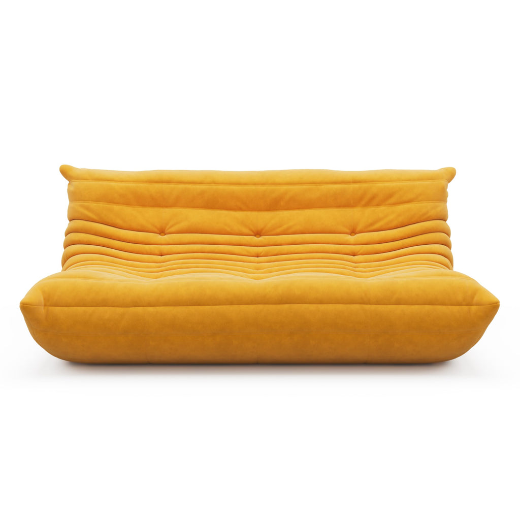 3-Seater Memory Foam Suede Bean Bag Chair D64043