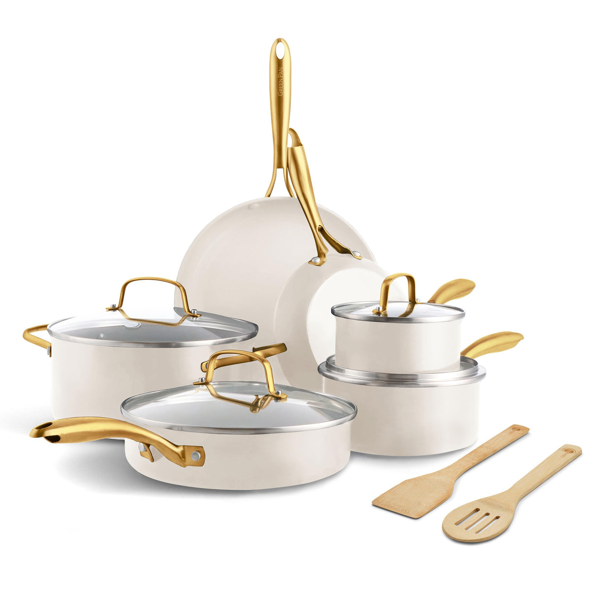 12 Piece Nonstick Ceramic Cookware Set S63530