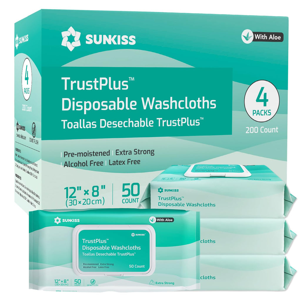 Adult Diapers Large 60 Count & Wet Wipes 200 Count Bundle R939