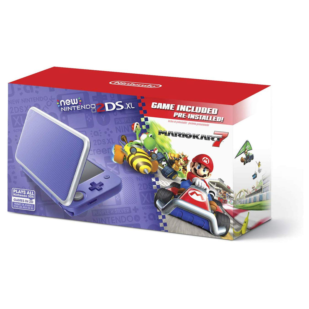 Purple Silver Nintendo 2DS XL O1065