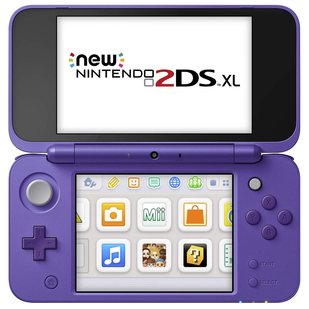 Purple Silver Nintendo 2DS XL O1065