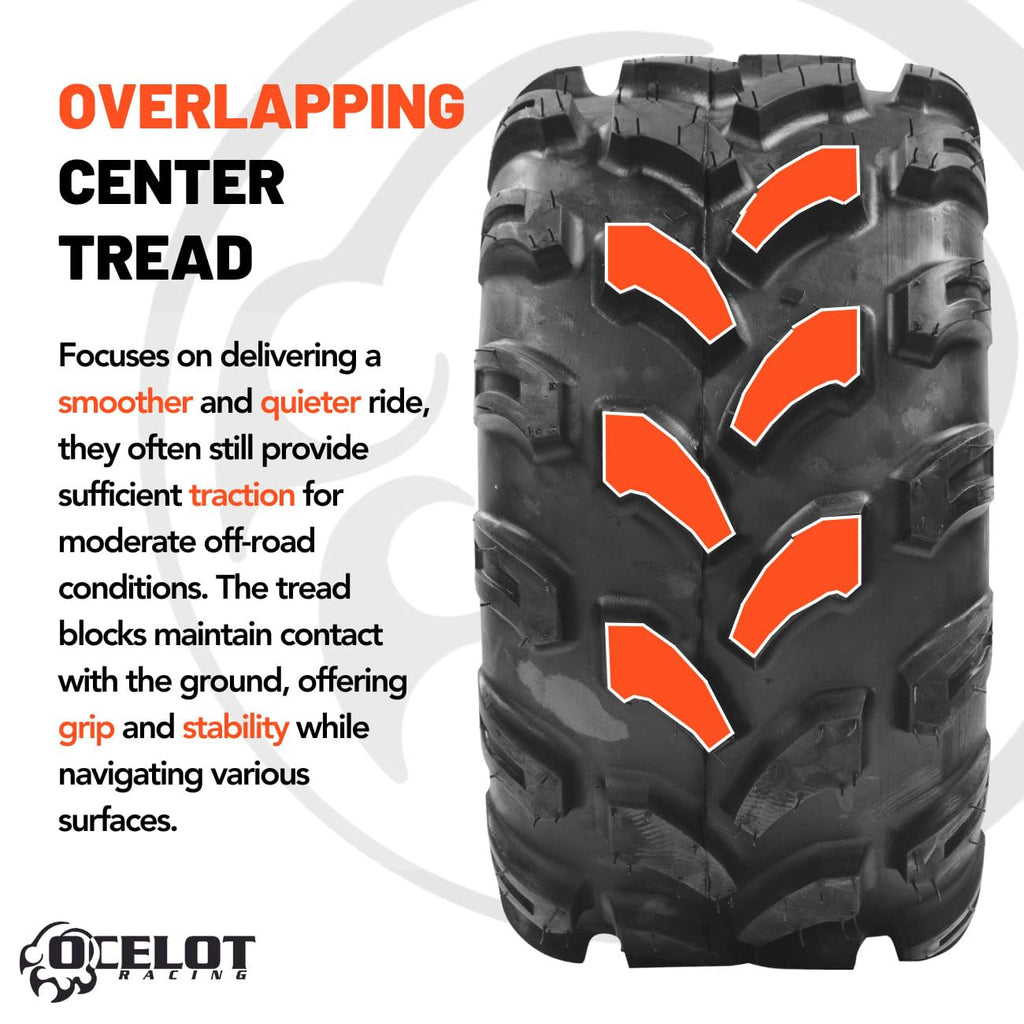 19x7-8 4-Ply Tubeless ATV/UTV Tires N59103