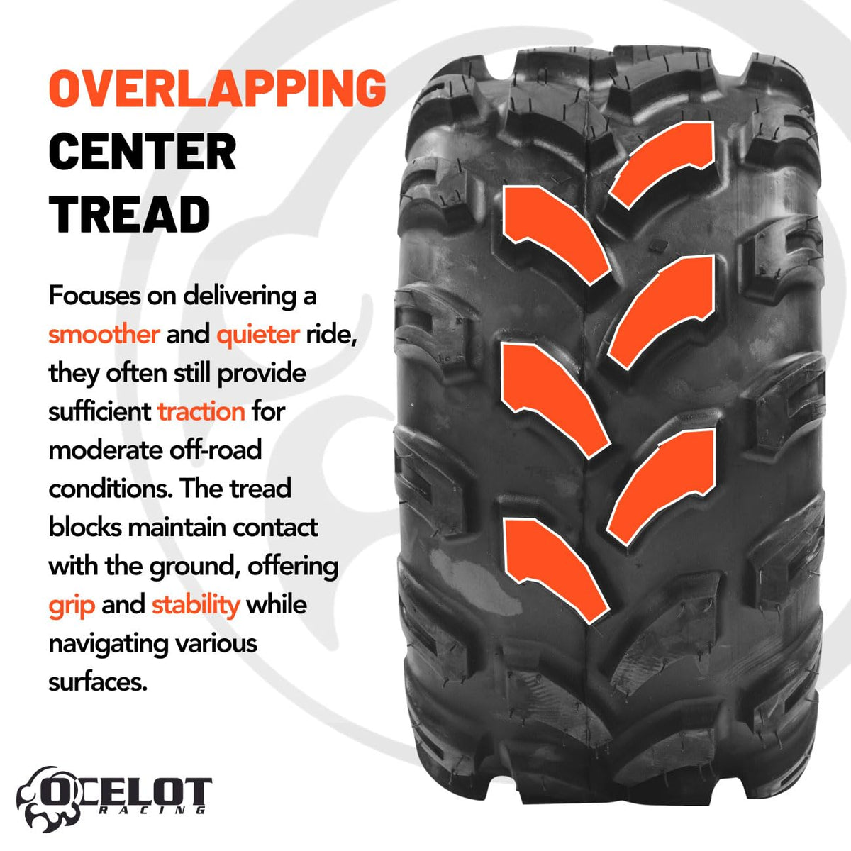 19x7-8 4-Ply Tubeless ATV/UTV Tires N59103