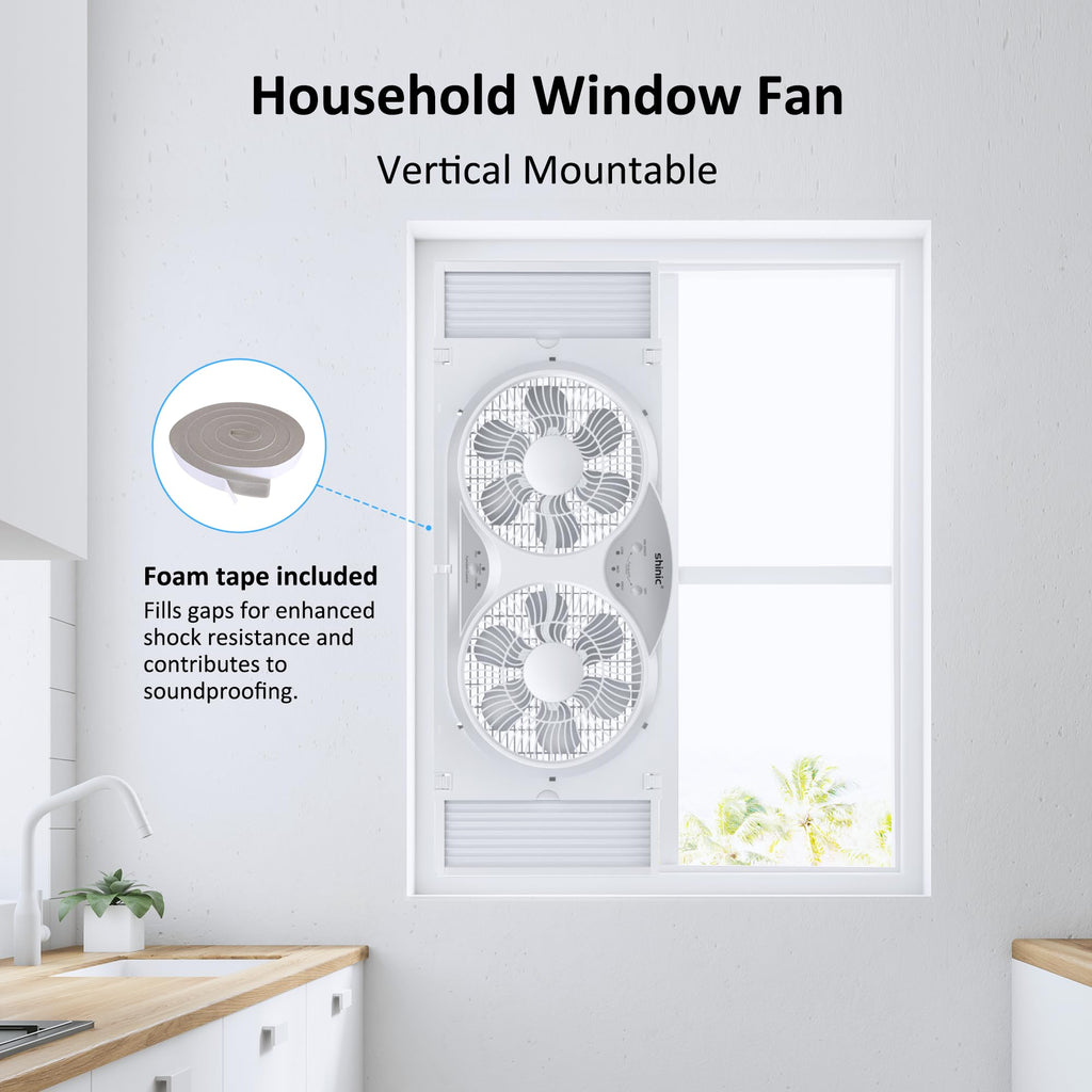 9" Reversible 3-Speed Window Fan B79113