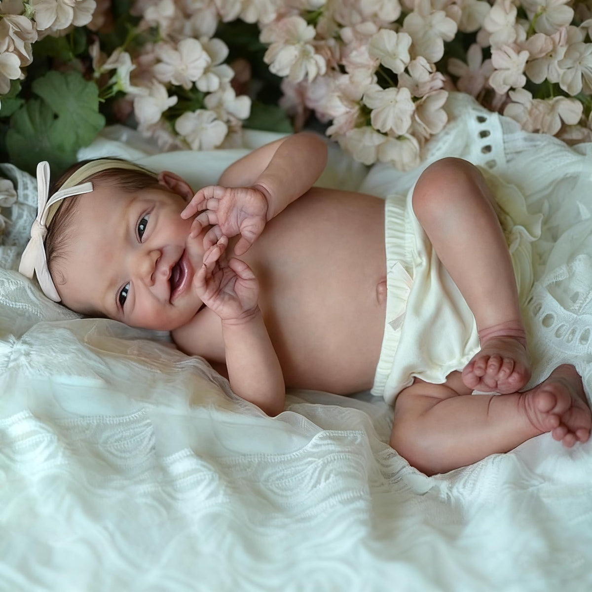 20 in Full Silicone Reborn Baby Doll Girl T3294