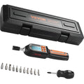 1/4" Drive Digital Torque Screwdriver with LCD, Bits & Case G4263