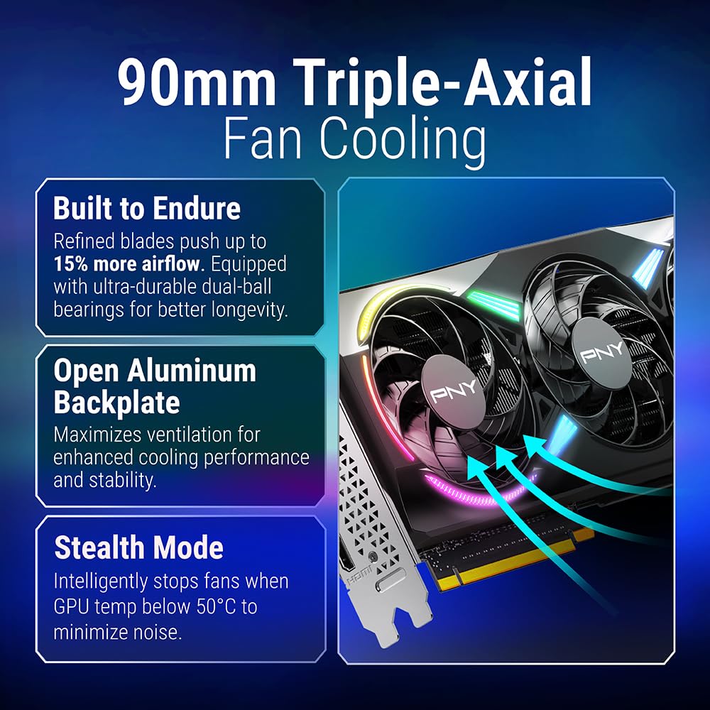 NVIDIA GeForce RTX 5070 Triple-Fan Graphics Card B662