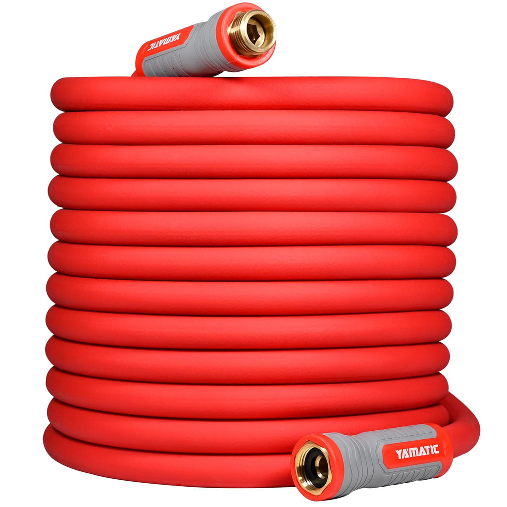 100FT 5/8" Garden Hose Brass Swivel Handle 600 PSI N55855