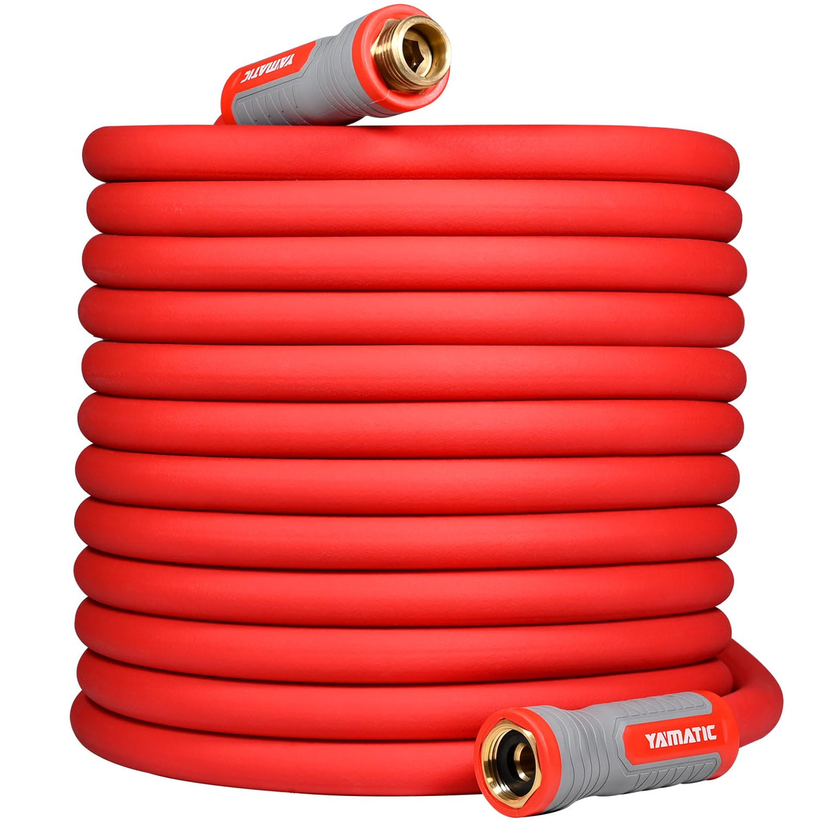 100FT 5/8" Garden Hose Brass Swivel Handle 600 PSI N55855