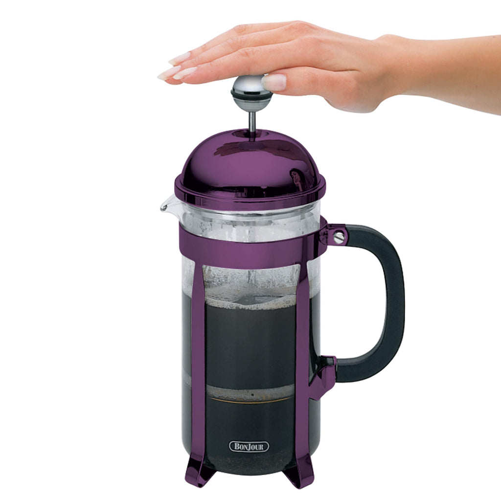 French Press Coffee Maker 8 Cup Purple R459748